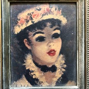 Vintage “Annette” by Jeffe Huldah Vintage Framed